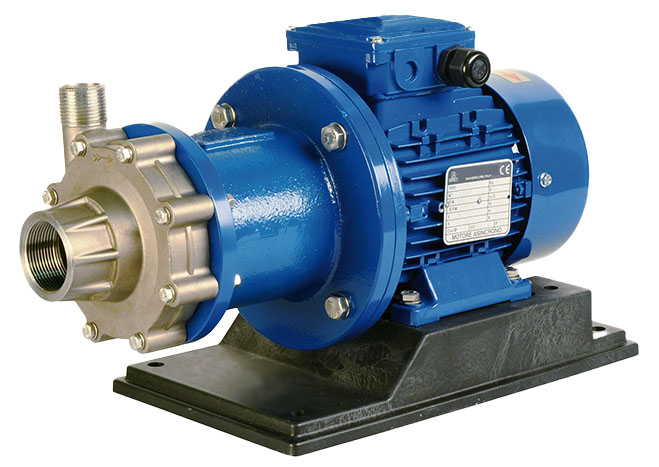 Explosion-proof magnetically coupled pump with Atex Certification for Zone 1 and Zone 2