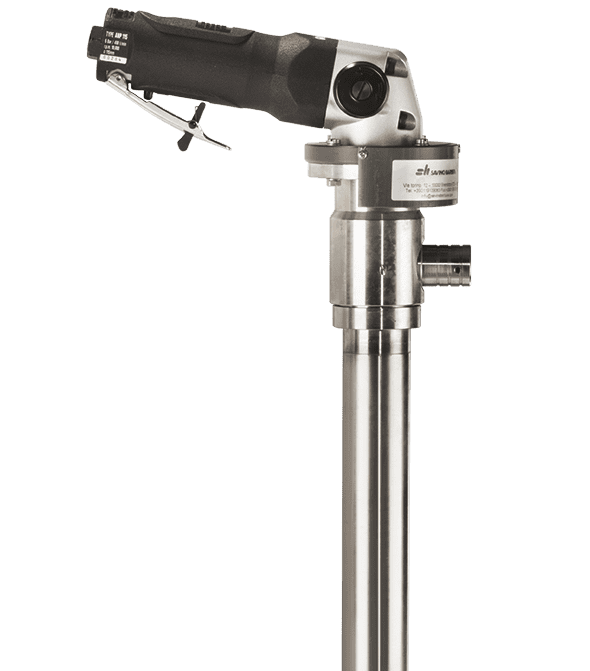 Container pumps with stainless steel tube for dispensing mild corrosives chemicals and solvents