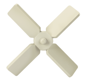 PBT pitched blade turbine impeller with axial flow available in polypropylene