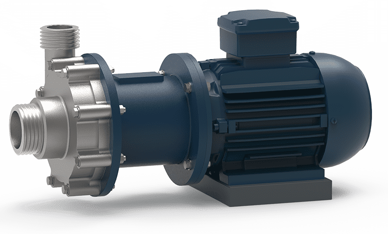 Metallic magnetically driven chemical pumps