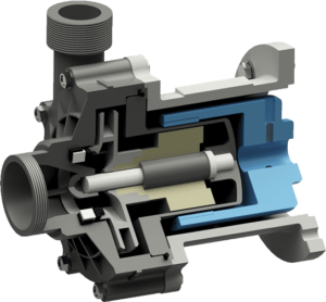 Metallic sealless mag drive pumps with ermetic design