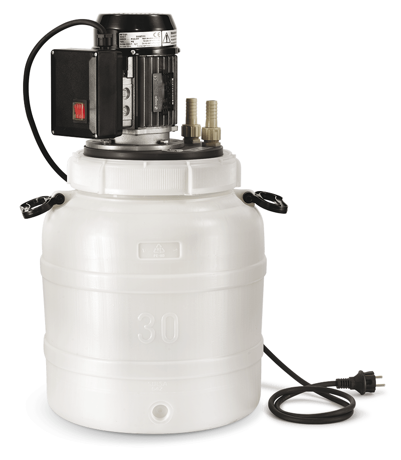 Pompa disincrostante anti-acido per eliminare incrostazioni e depositi da circuiti e serpentine